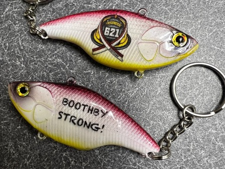 Boothby Strong Fishing Lure Keychain