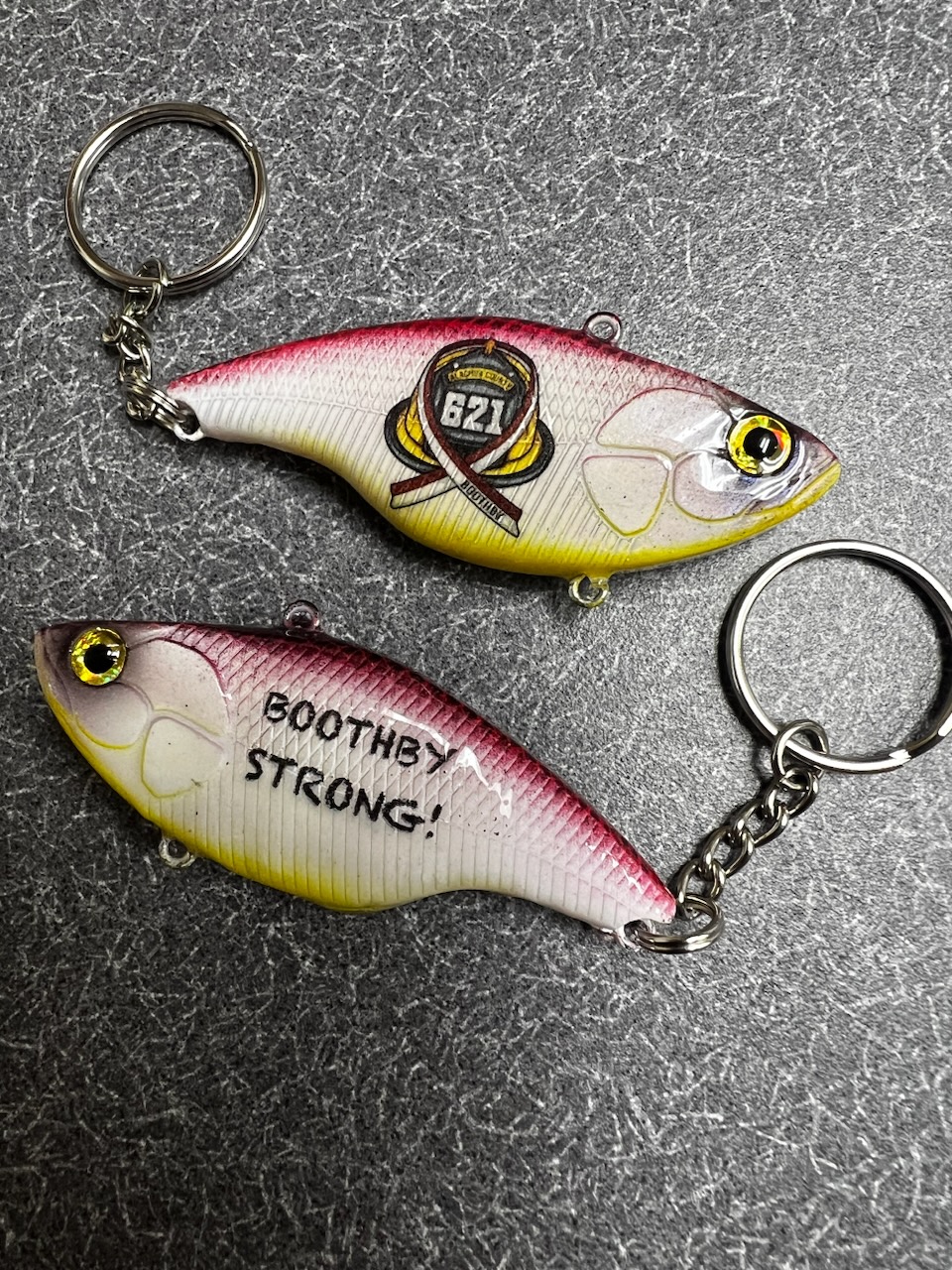 Boothby Strong Fishing Lure Keychain